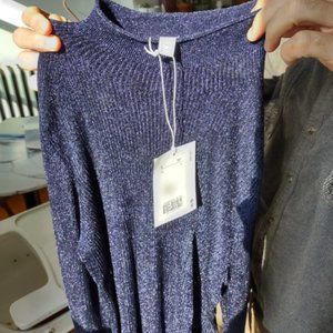 sparkly turtleneck by COS